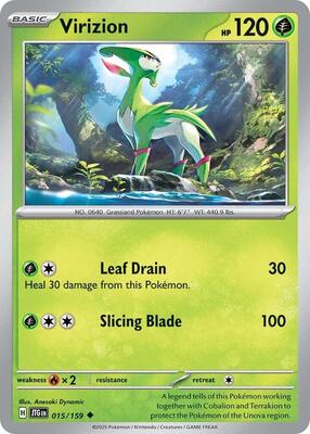 Virizion [Reverse Holofoil]
