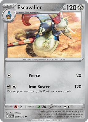 Escavalier [Reverse Holofoil]