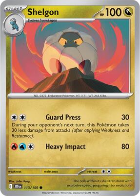 Shelgon [Reverse Holofoil]