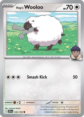 Hop's Wooloo - 135/159 [Normal]