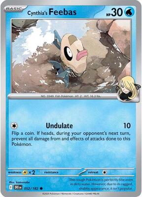 Cynthia's Feebas [Reverse Holofoil]