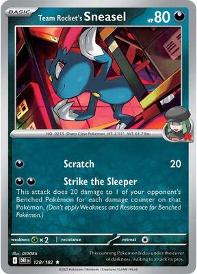 Team Rocket's Sneasel [Holofoil]