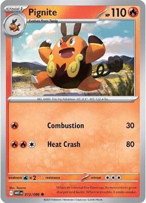 Pignite [Reverse Holofoil]