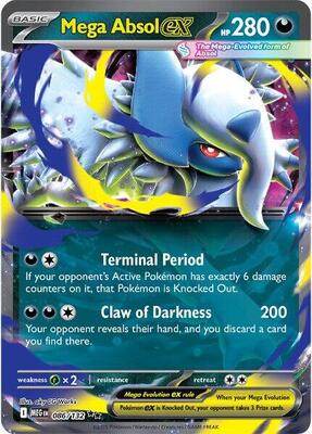 Mega Absol ex - 086/132 [Holofoil]